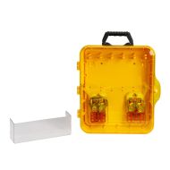 Portable Lockout Station Kit: 4 Hasps, 20 Tags