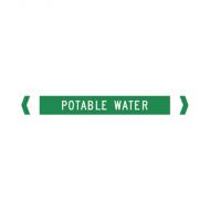 831202 Pipemarker - Potable Water