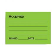 Quality Assurance Labels - Accepted Signed Date