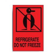 Shipping Labels - Refigerate Do Not Freeze