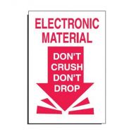 Shipping Labels - Electronic Material Don't Crush Don't Drop
