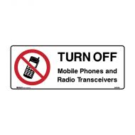 835251 Prohibition Sign - Turn Off Mobile Phones And Radio Transceivers 