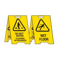 839070 Legend Economy Floor Stand - Do Not Enter Cleaning In Progress -Wet Floor.jpg