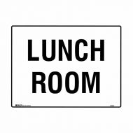 839160 Building & Construction Sign - Lunch Room 
