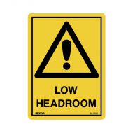 841396 Small Stick On Labels - Low Headroom 