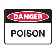 842505 Small Stick On Labels - Danger Propane Gas 