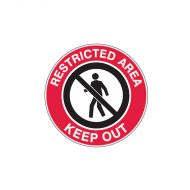 845339 Floor Sign - Restricted Area Keep Out.jpg