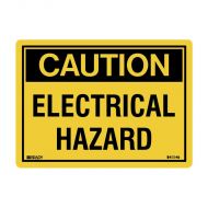 845546 Small Stick On Labels - Electrical Hazard 