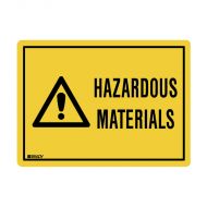 845548 Small Stick On Labels - Hazardous Materials 