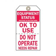 Equipment Status Ok To Use