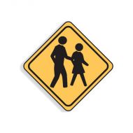 848529 Regulatory Traffic Sign - Pedestrian Crossing Symbol 