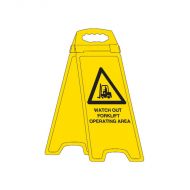 850283 Deluxe Floor Stand - Watch Out Forklift Operating Area.jpg