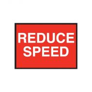 853707 Temporary Roadwork-Traffic Sign - Reduce Speed 