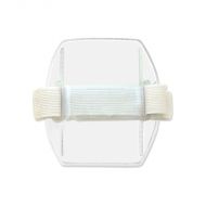 Arm Band Card Holder Clear with Blue Strap