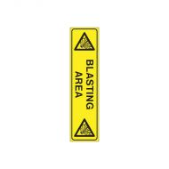 858780 Bounce Back Warning Post Sign - Blasting Area.jpg