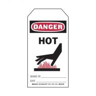 Danger Hot + Hand Picto