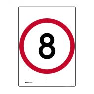 PF833940 Speed Limit Sign - 8 