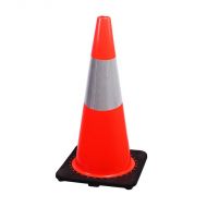878395 Value Traffic cone with reflective 700mm