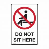 Do Not Sit Here - 450 x 300, FLU