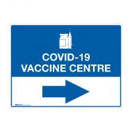 COVID-19 Vaccine Centre Sign