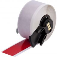 All Weather Permanent Adhesive Vinyl Label Tape for M6 & M7 Printers - 25.40 mm (W) x 15.24 m (L), Red