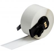 All Weather Permanent Adhesive Vinyl Label Tape for M6 & M7 Printers - 25.40 mm (W) x 15.24 m (L), White