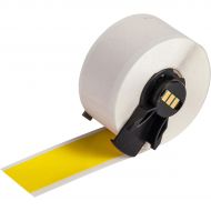 All Weather Permanent Adhesive Vinyl Label Tape for M6 & M7 Printers - 25.40 mm (W) x 15.24 m (L), Yellow