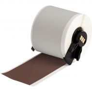 All Weather Permanent Adhesive Vinyl Label Tape for M6 & M7 Printers - 50.80 mm (W) x 15.24 m (L), Brown