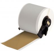 All Weather Permanent Adhesive Vinyl Label Tape for M6 & M7 Printers - 50.80 mm (W) x 15.24 m (L), Gold