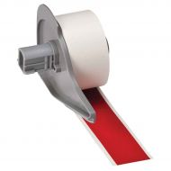 All Weather Permanent Adhesive Vinyl Label Tape for M7 Printers - 25.40 mm (W) x 15.24 m (L), Red