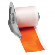 All Weather Permanent Adhesive Vinyl Label Tape for M7 Printers - 50.80 mm (W) x 15.24 m (L), Orange