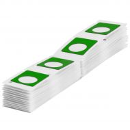 M710 Label Printer Labels - 100 Label(s)/Box, 30.00 mm (W) x 40.00 mm (H), Green
