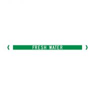 PF830993 Pipemarker - Fresh Water