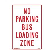 PF832499 Parking & No Parking Sign - No Parking Bus Loading Zone 