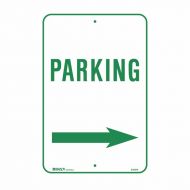 PF832616 Parking & No Parking Sign - Parking Arrow Right 