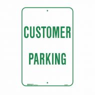 PF832671 Parking & No Parking Sign - Customer Parking 