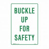 PF832783 Parking & No Parking Sign - Buckle Up For Safety 