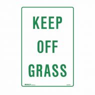 PF832785 Parking & No Parking Sign - Keep Off Grass 