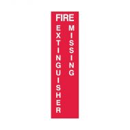 PF833455 Fire Equipment Sign - Fire Extinguisher Missing 