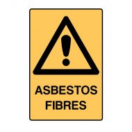 PF834599 Asbestos Sign - Asbestos Fibres 