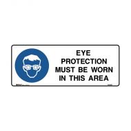 PF835051 Mandatory Sign - Eye Protection Must Be Worn In This Area 