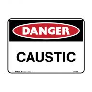 PF835127 Danger Sign - Caustic 