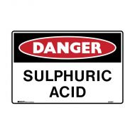 PF835171 Danger Sign - Sulphuric Acid 