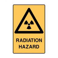 PF835248 Warning Sign - Radiation Hazard 