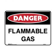 PF835355 Danger Sign - Flammable Gas 