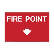 PF835596 Fire Equipment Sign - Fire Point 