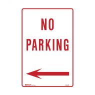 PF835700 Parking & No Parking Sign - No Parking Arrow Left 