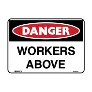 PF835818 Danger Sign - Workers Above 