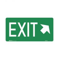 PF836740 Exit Sign - Exit Arrow Top Right 
