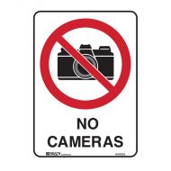 PF840175 Prohibition Sign - No Cameras 